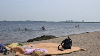 В Саратове на пляже утонул мужчина средних лет