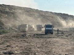 Площадь тушения на полигоне в Энгельсе уменьшилась на 50%