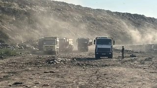 Площадь тушения на полигоне в Энгельсе уменьшилась на 50%