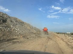 Площадь тушения на полигоне в Энгельсе уменьшилась на 75%