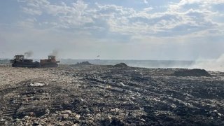 Площадь тления на полигоне в Энгельсе уменьшилась на 90%