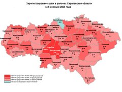 За полгода в Саратовской области насчитали 36 убийств