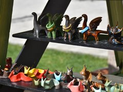 Архангельские пряники, дагестанские кувшины, распечатанные на 3D-принтере игрушки: в Саратове развернули фестиваль Палитра ремесел