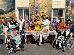 В Энгельсском доме-интернате отпраздновали Медовый и Яблочный спасы