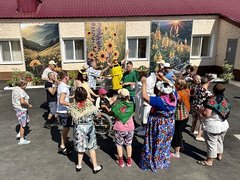 В Энгельсском доме-интернате отпраздновали Медовый и Яблочный спасы