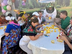 В Энгельсском доме-интернате отпраздновали Медовый и Яблочный спасы