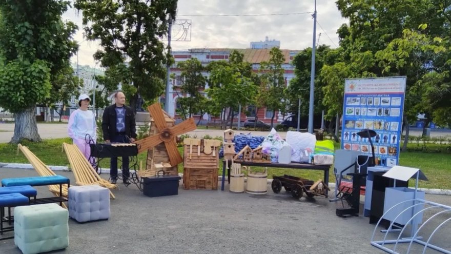 В центре Саратова устроили ярмарку тюремного производства