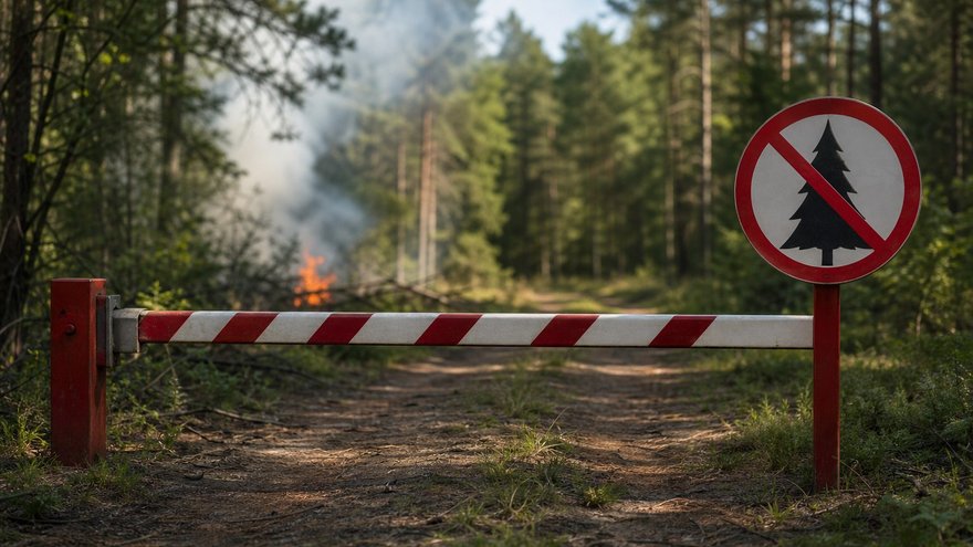 В Саратовской области введен запрет на посещение лесов