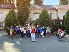В Энгельсском доме-интернате отметили День российского флага