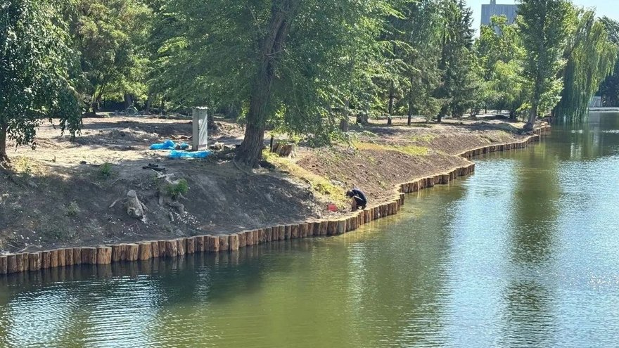 Благоустройство Городского парка в Саратове завершено на 91%