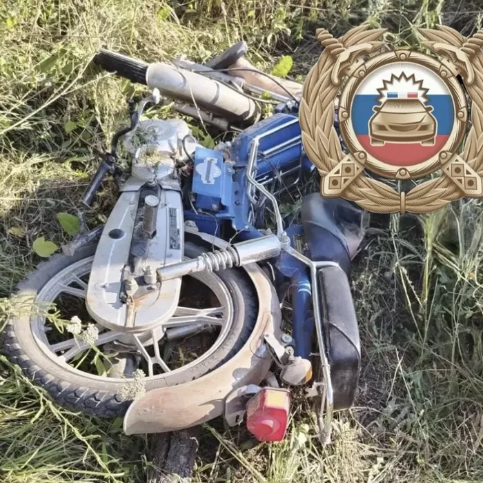 В саратовском селе разбился водитель мопеда