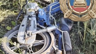 В саратовском селе разбился водитель мопеда