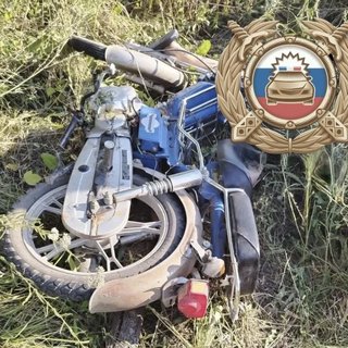 В саратовском селе разбился водитель мопеда