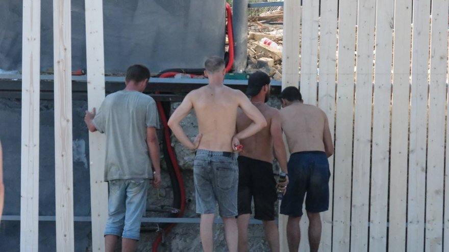В Саратове завершают строительство спуска у царских ворот
