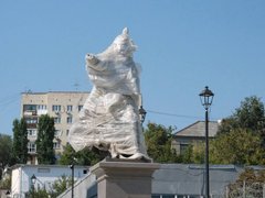 В Саратове завершают строительство спуска у царских ворот