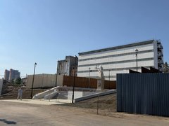 В Саратове завершают строительство спуска у царских ворот