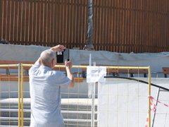 В Саратове завершают строительство спуска у царских ворот