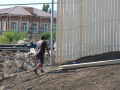 В Саратове завершают строительство спуска у царских ворот