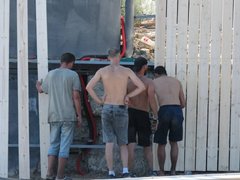 В Саратове завершают строительство спуска у царских ворот