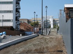 В Саратове завершают строительство спуска у царских ворот