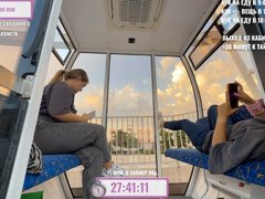 Блогер провела 80 часов на колесе обозрения в Саратове ради донатов