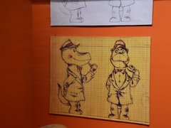 На выставке о мультфильмах в Саратове показали скелет крокодила Гены