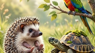 Саратовцы вывезли за границу ежа, попугая и черепаху