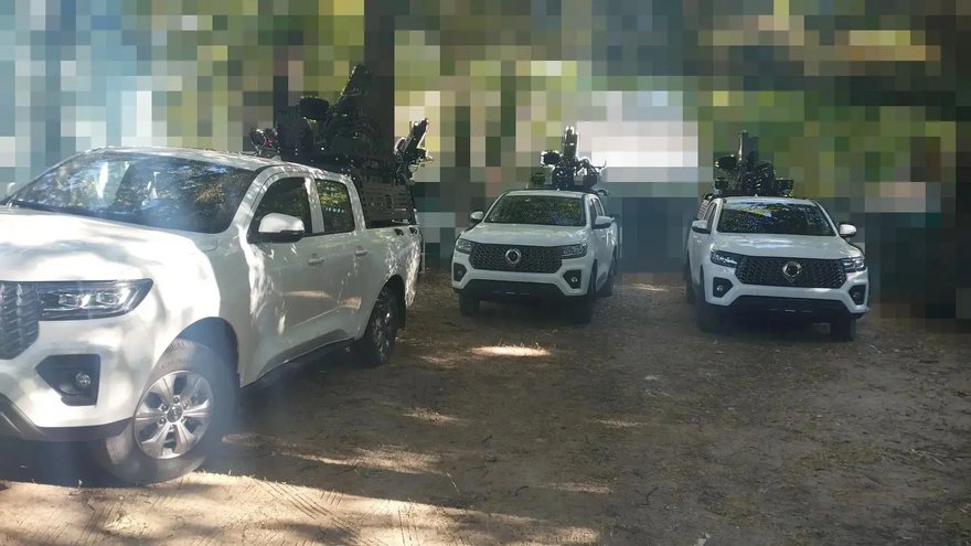 Военным передали Газели с пулеметами для защиты заводов Саратова от БПЛА