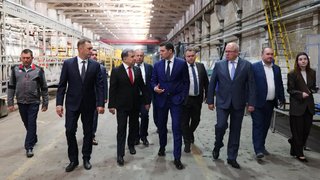 Министр промышленности РФ Алиханов посетил Саратовскую область с рабочим визитом