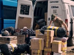 Саратовцы отправили новый гуманитарный груз в зону СВО