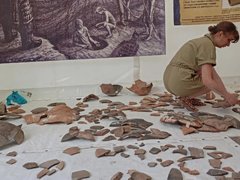 На саратовском фестивале Укек рассказывают о средневековых пытках и дерутся на мечах