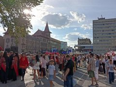 Ярмарка ремесленников, фильм о Гагарине, дерево желаний: в городе прошел фестиваль Саратов. Туризм