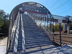 В Саратове открыли новый мост с видеонаблюдением и лифтами