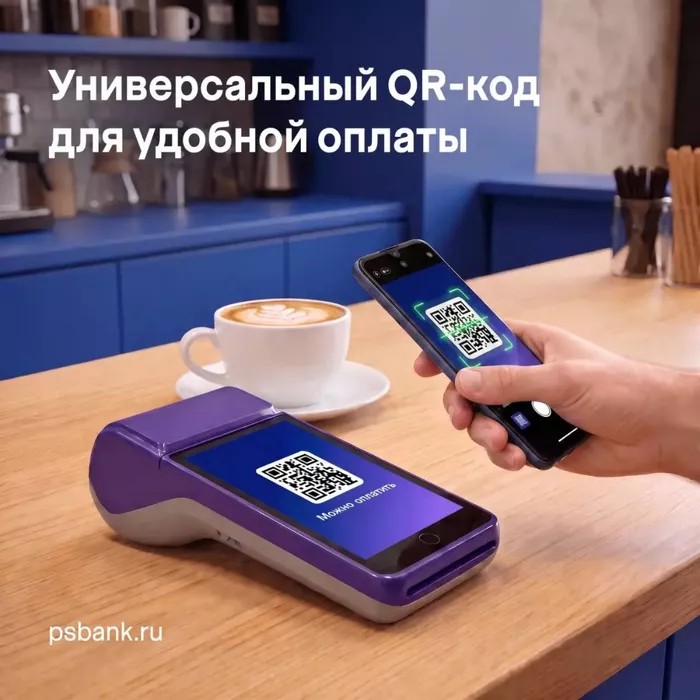 ПСБ предоставил клиентам возможность платить универсальным платежным кодом