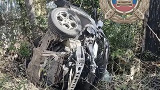 В Саратовской области водитель погиб при опрокидывании иномарки