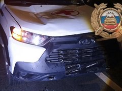 Ночью в Саратове скорая сбила пешехода