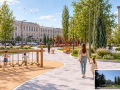 В благоустройство улицы в районном центре Саратовской области готовы вложить больше 80 млн рублей