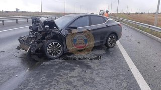 На СКАД женщина-водитель пострадала в ДТП с фурой