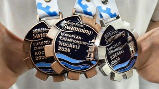 Пловец Тарасов привез в Саратов три медали с чемпионата Европы