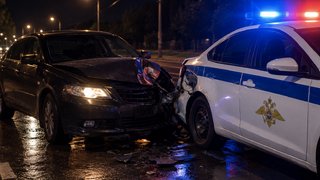 Любитель пьяной езды протаранил машину ГИБДД: приговор