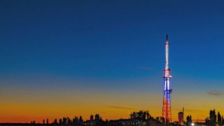 Телебашню в Саратове будут 3 дня подсвечивать в цветах флага РФ в честь выборов