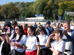 На велопараде в Саратове заметили Человека-паука и магистра Йоду