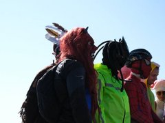 На велопараде в Саратове заметили Человека-паука и магистра Йоду