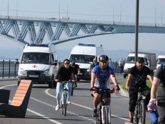 На велопараде в Саратове заметили Человека-паука и магистра Йоду