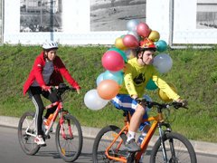 На велопараде в Саратове заметили Человека-паука и магистра Йоду