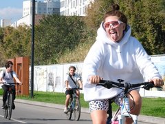 На велопараде в Саратове заметили Человека-паука и магистра Йоду