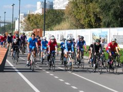 На велопараде в Саратове заметили Человека-паука и магистра Йоду