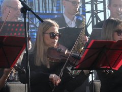 Саратовские музыканты зажгли на набережной в честь Дня города
