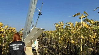 В Саратовской области разбился легкомоторный самолет