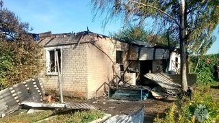 На пожаре под Марксом погиб пенсионер